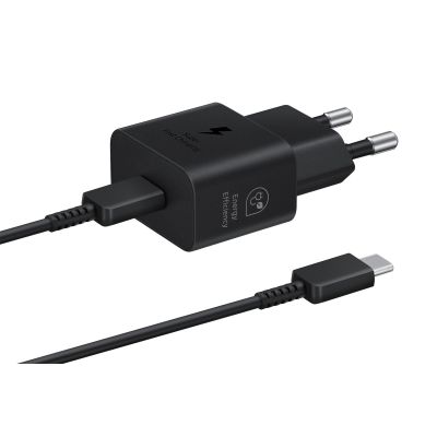 8. Samsung Power Adapter 25W USB-C Fast Charge 1m Black