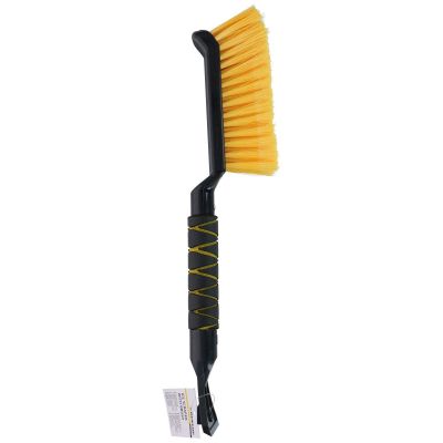 3. DUNLOP WINDOW SCRAPER WITH BRUSH 40.5 CM YELLOW