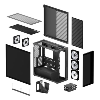 10. CASE MIDITOWER EATX W/O PSU/XTENDERVG B ACPCC00019A ARCTIC