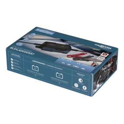 6. Ansmann 1001-0142 Vehicle Charger 6 - 12 V Black
