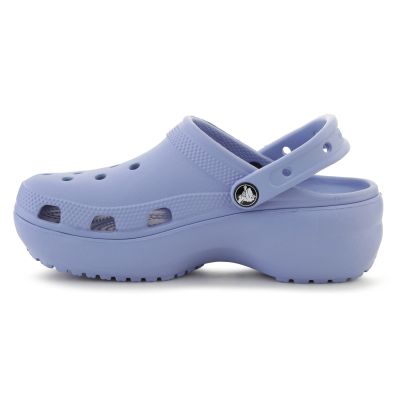 4. CROCS CLASSIC PLATFORM CLOG BLUE HAZE 206750-453