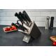 8. ZWILLING Four Star 35148-507-0 Self-Sharpening Knife Set, 7 Pieces, Gray