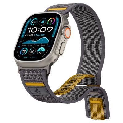 10. Spigen Athlex Air Strap for Apple Watch 44 / 45 / 46 / 49 mm - Gray