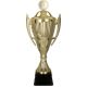 5. ORSONA gold plastic cup with lid