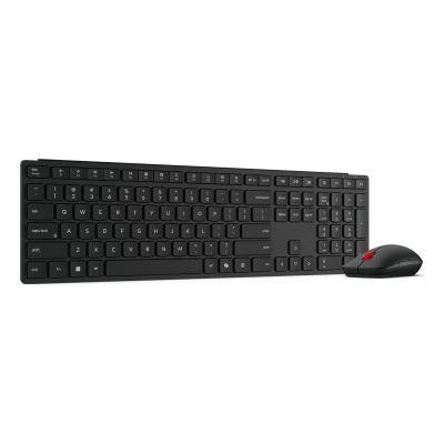 6. Lenovo 4X31S04814 Keyboard Mouse Included Office RF Wireless + Bluetooth German Black