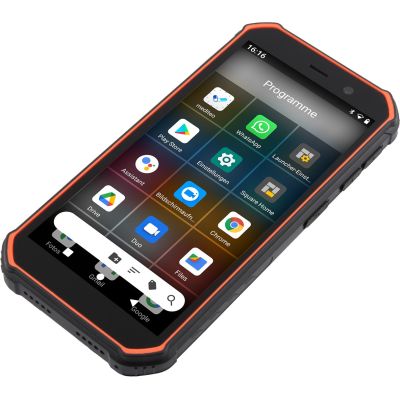 4. Olympia TREK Phone 14cm (5.5") Dual SIM Android 10.0 4G USB Type-C 3GB 32GB 5000mAh - Orange