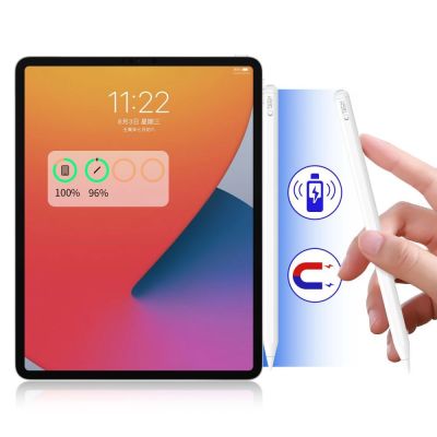 6. Tech-Protect Digital Magnetic Stylus Pen 2 Magnetic for iPad Tablet - White