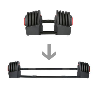 8. HMS SGR40 PRO SET 2in1 adjustable dumbbell set 43.5 kg