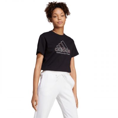 4. adidas Xpress Logo T-shirt W IW5161