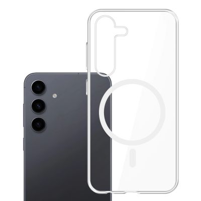 6. 3mk Clear MagCase for Samsung Galaxy S24+ - transparent