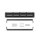 4. LANBERG PATCH PANEL 48 PORT 2U CAT.6 BLACK PPU6-2048-B