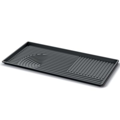 2. LARGE DRAINER SHOE RACK TASSY DRY PAD BLACK PROSPERPLAST