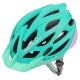68. Meteor Marven pink/mint bicycle helmet