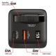9. Verbatim Gan 65W charger 2xUSB-C PD, 1xUSB-A, retrac. Cable 32217