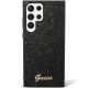2. Guess Glitter Script Case for Samsung Galaxy S23 Ultra - Black