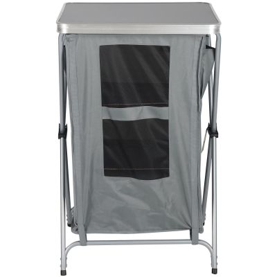 19. FOLDABLE TRAVEL CABINET WITH 3 SHELVES 60x51x98CM ENERO CAMP