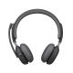 2. Logitech Zone Wireless 2 Headset Wired & Wireless Headband Office/Call Center USB Type-C Bluetooth Graphite
