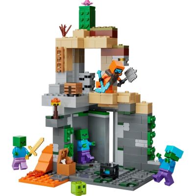 3. LEGO Minecraft 21587 Zombie Dungeon