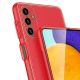 7. Dux Ducis Yolo elegant cover made of ecological leather for Samsung Galaxy A13 5G red