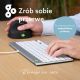 10. R-Go Tools Ergonomic R-Go Compact Break Keyboard, with Break Software, QWERTZ (DE), Wired, White