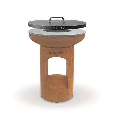 3. Bonfeu grill cover Ø100 for Bonbowl LID100