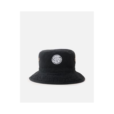 3. RIP CURL Wetty Icon Bucket Hat Black