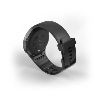 8. Hama 8900 GPS AMOLED Smartwatch 1.43" with Silicone Strap - Black