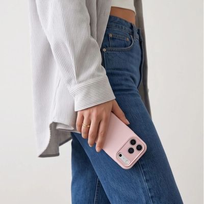 7. Tech-Protect Uniq MagSafe CC Case for iPhone 18 Pro / 17 Pro - Pink