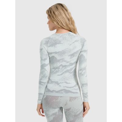 2. Women's seamless thermal underwear (top) 4F 4FWAW25USEAF208-34A