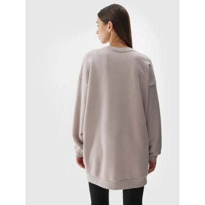 4. Women's sweatshirt without a hood, 4F 4FAW23TSWSF0764-56S