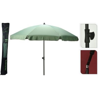 3. GARDEN UMBRELLA 185CM GREEN