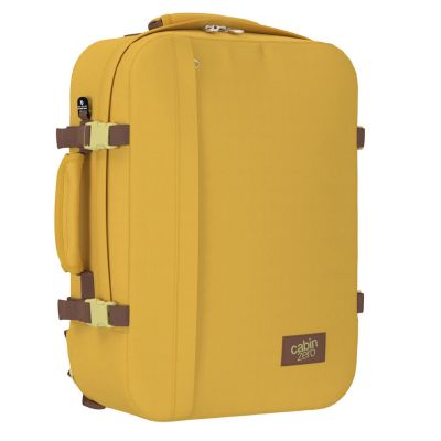 2. CabinZero Classic Backpack Bag Tourist Cabin 44L Yellow - CZ062306