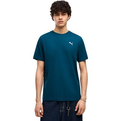 Puma Wardrobe Ess Tee Men's T-Shirt Dark Blue 629644 36