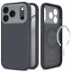 Tech-Protect Uniq MagSafe CC case for iPhone 18 Pro Max / 17 Pro Max - graphite