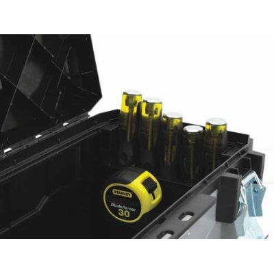 2. Stanley 1-95-616 Tool Box Black, Gray