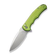 CIVIVI Button Lock Praxis Aluminum Green Knife