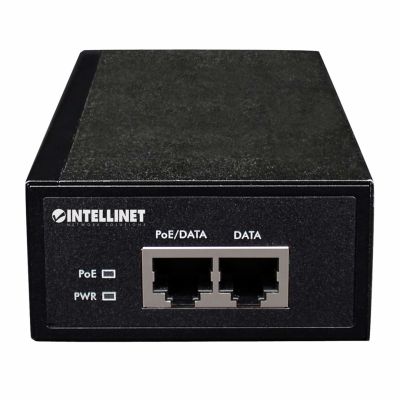 3. INTELLINET Net Adapter PoE+ Injector (Strom/2xRJ-45