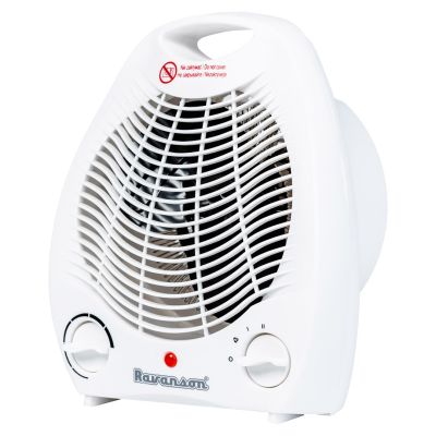 2. Ravanson FH-105 fan heater (2000W; 3 heating levels; gray)