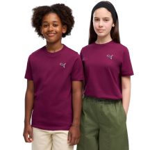 Puma Cls Badge Cat Tee Purple Kids T-Shirt 694700 41