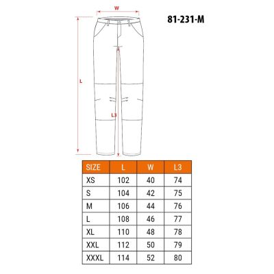 NEO tools 81-231-M protective trousers