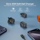 7. UNITEK 2X GAN 45W CHARGING UNIT, 2XUSB-C PD 3.0, QC, BLACK