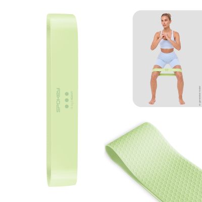 6. Spokey JUICY heavy resistance training band with anti-slip structure