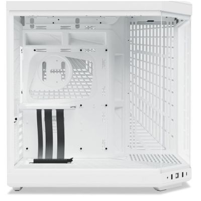 3. Hyte Y70 Midi Tower Standard Case - White