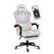 14. Huzaro Force 4.7 RGB White Gaming Chair