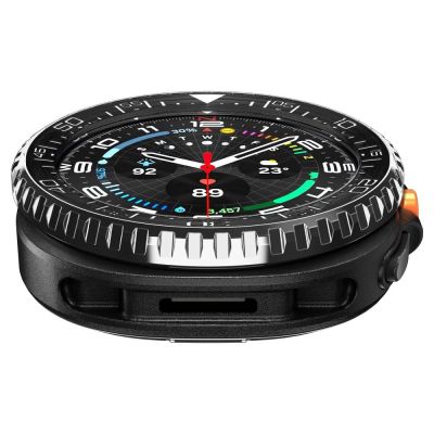 9. Spigen Bezel Tune Pro Diverna Samsung Galaxy Watch 8 Classic 46mm Cover - Black