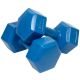 4. EB FIT composite dumbbell set 2x4kg blue 1027043