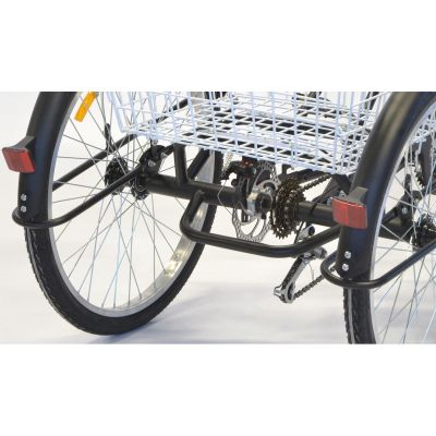 11. 3-WHEEL BIKE 24 BLACK SHIMANO 6-speed