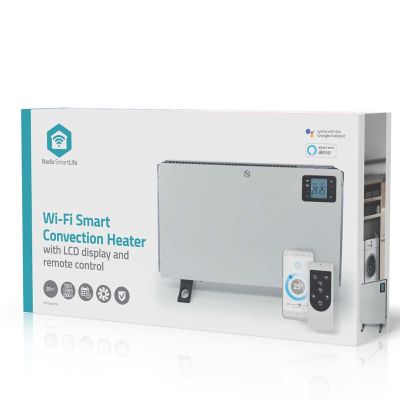 10. Nedis HTCO50WTW Indoor Heater White 2000W Electric Convector Heater