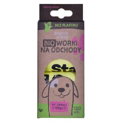 2. STARCH BAG - bio-bags for excrements - 8 x 15 pcs.