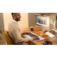 10. Logitech Signature Slim Solar+ K980 Keyboard Universal RF Wireless + Bluetooth QWERTZ German Graphite